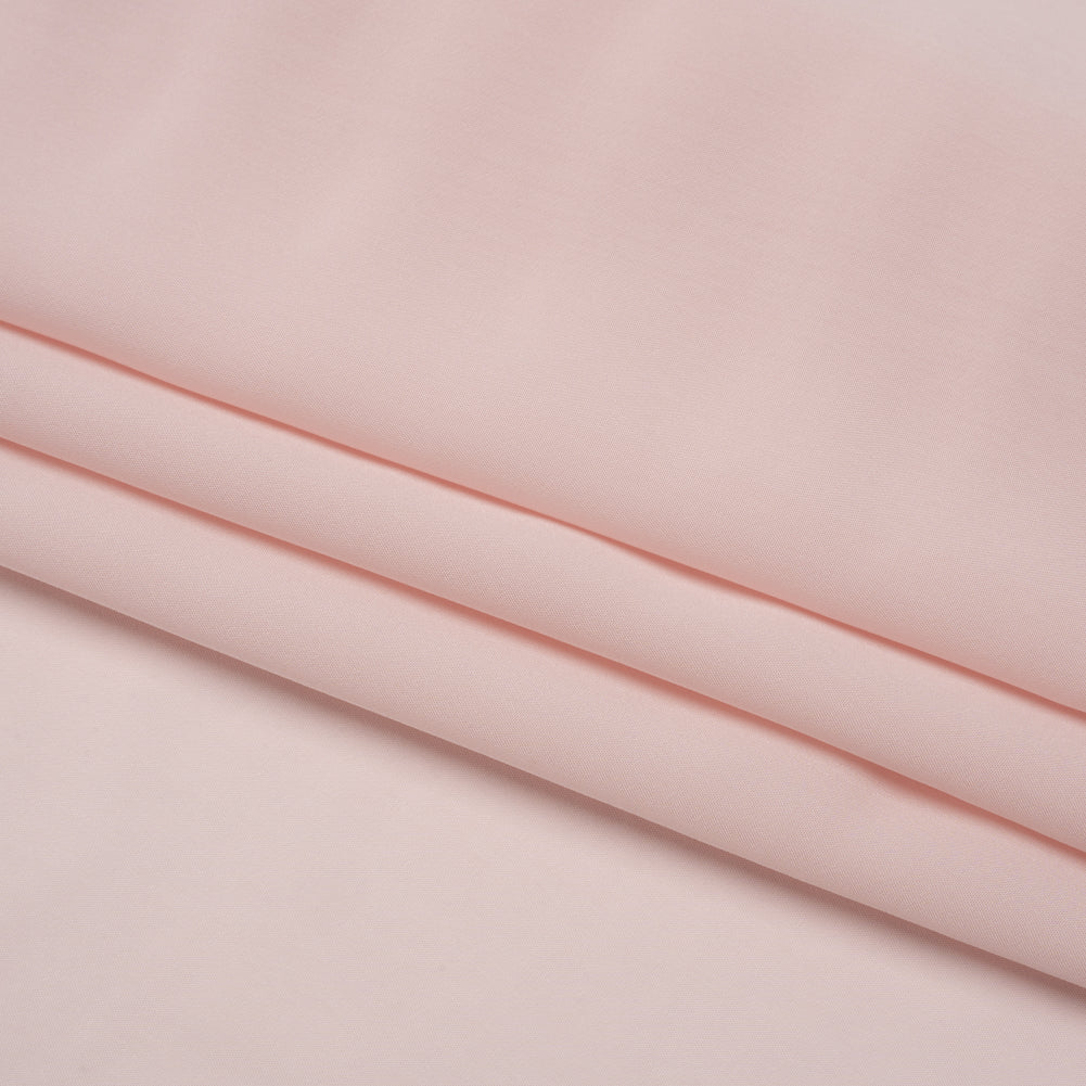 Famous Australian Designer Baby Pink Viscose Crepe de Chine Folded