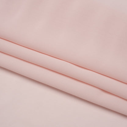 Famous Australian Designer Baby Pink Viscose Crepe de Chine Folded