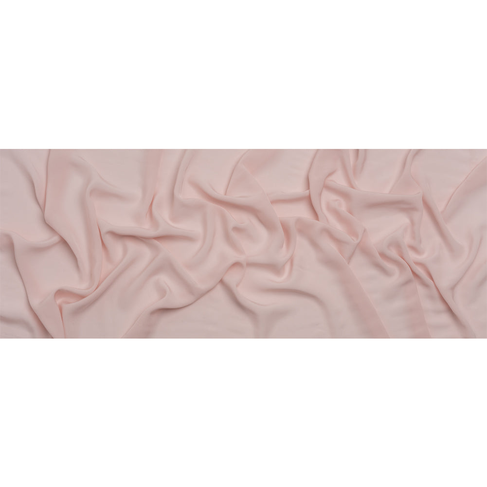 Famous Australian Designer Baby Pink Viscose Crepe de Chine Full