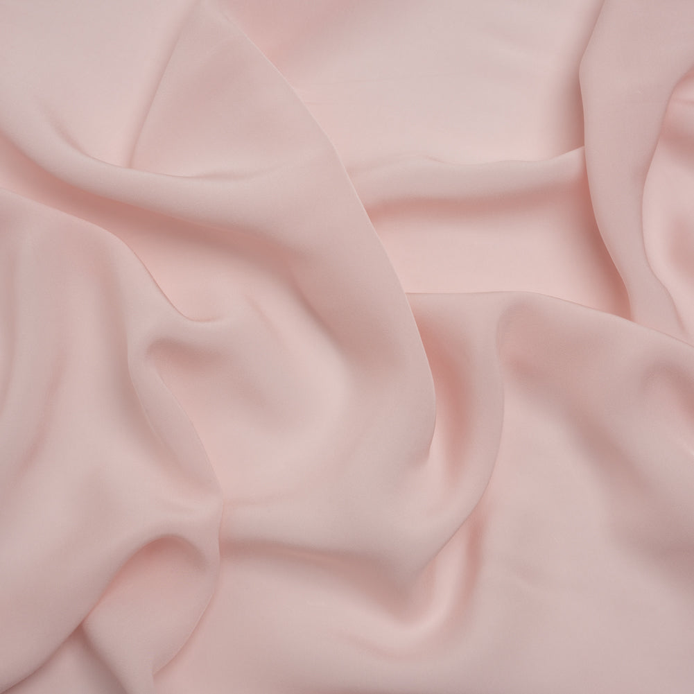 Famous Australian Designer Baby Pink Viscose Crepe de Chine