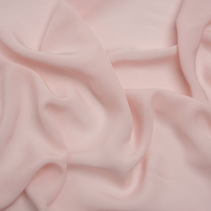 Famous Australian Designer Baby Pink Viscose Crepe de Chine