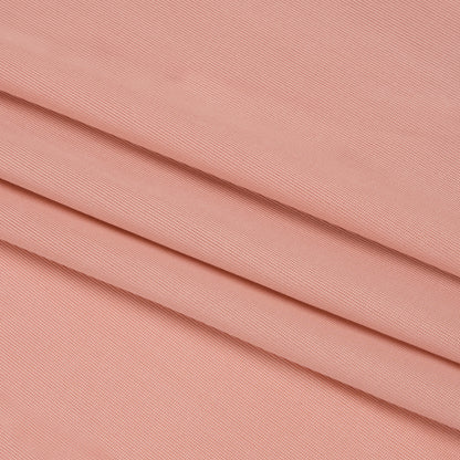 Famous Australian Designer Rose Stretch Polyester Jersey Folded