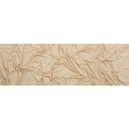 Famous Australian Designer Light Beige Stretch Polyester Jersey Full
