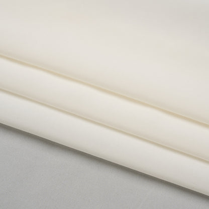 Famous Australian Designer Off White Stretch Viscose Lining Folded