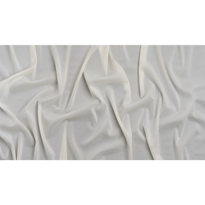 Famous Australian Designer Off White Stretch Viscose Lining Full