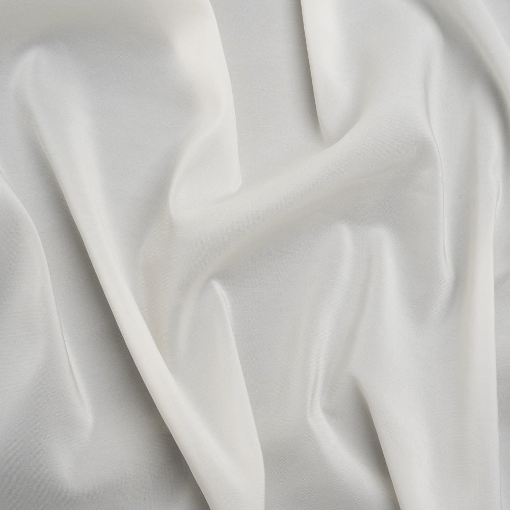 Famous Australian Designer Off White Stretch Viscose Lining