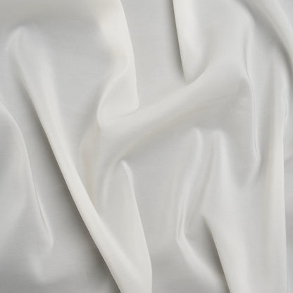 Famous Australian Designer Off White Stretch Viscose Lining
