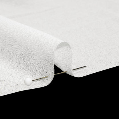 Famous Australian Designer Egret Polyester Georgette Detail