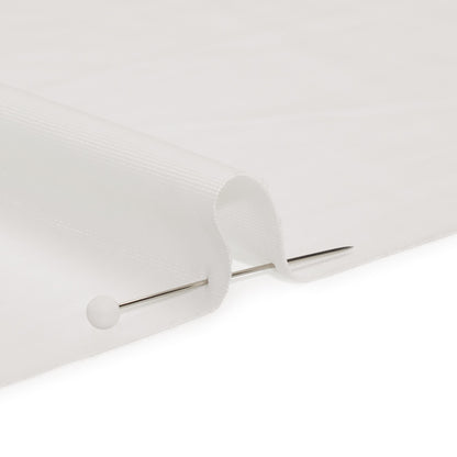 Famous Australian Designer White Stretch Polyester Jersey Detail