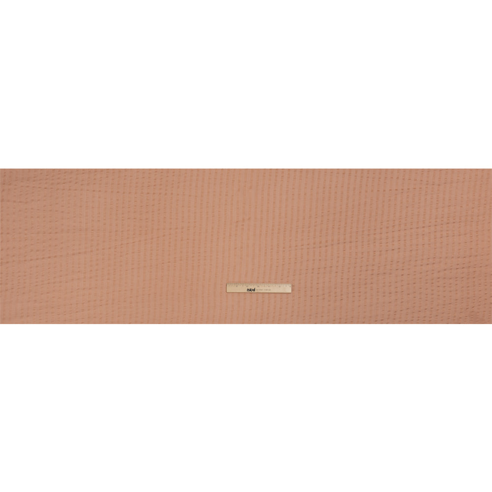 Famous Australian Designer Clay Silk Chiffon with Satin Faced Stripes Full