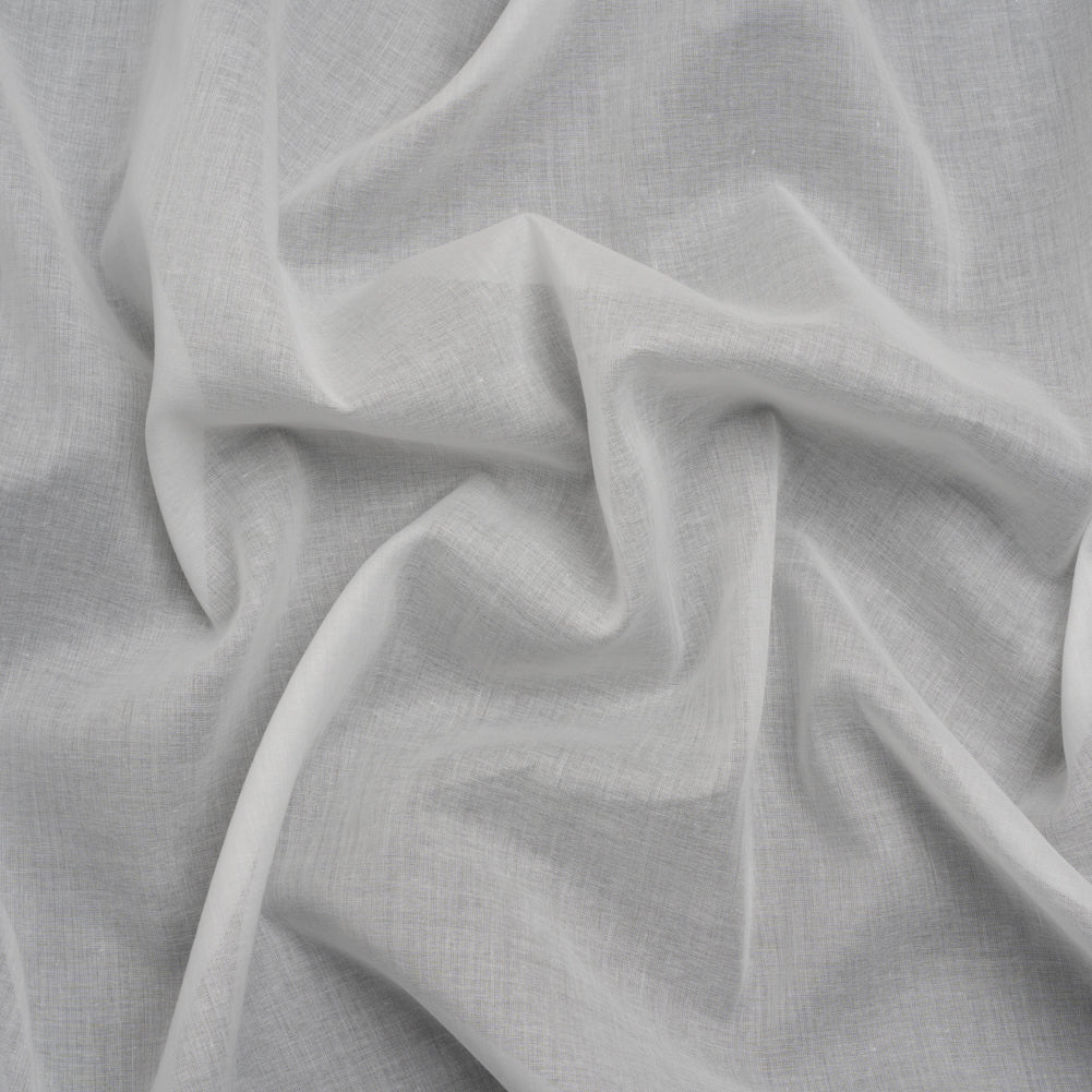 Famous Australian Designer White Cotton Voile Lining