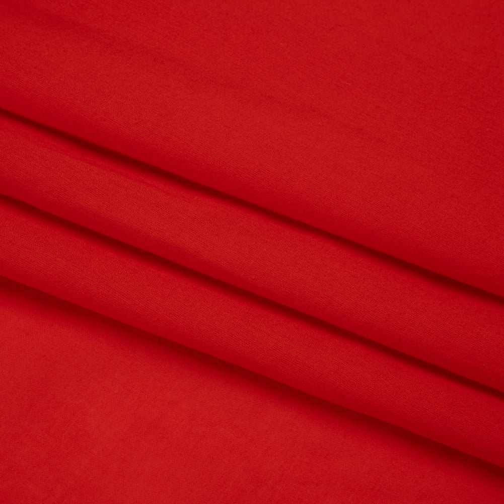 Famous Australian Designer Scarlet Cotton Voile Folded