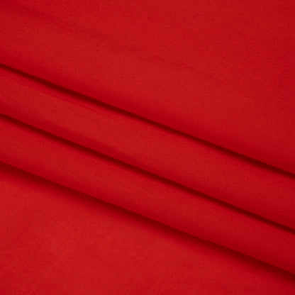 Famous Australian Designer Scarlet Cotton Voile Folded