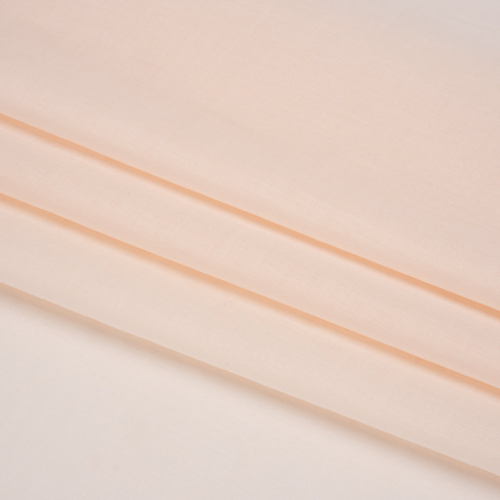 Famous Australian Designer Pale Coral Cotton Voile Folded