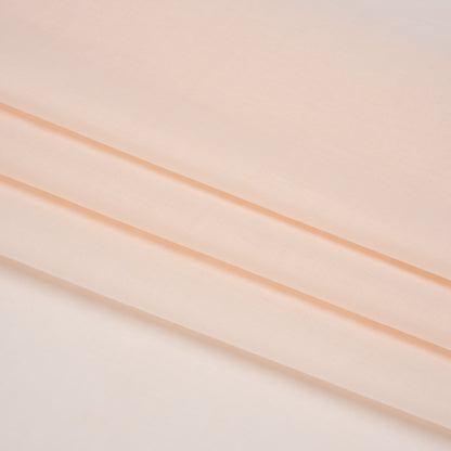 Famous Australian Designer Pale Coral Cotton Voile Folded