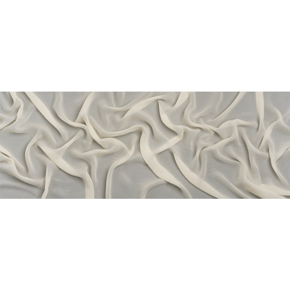 Famous Australian Designer Cream Viscose Georgette Full