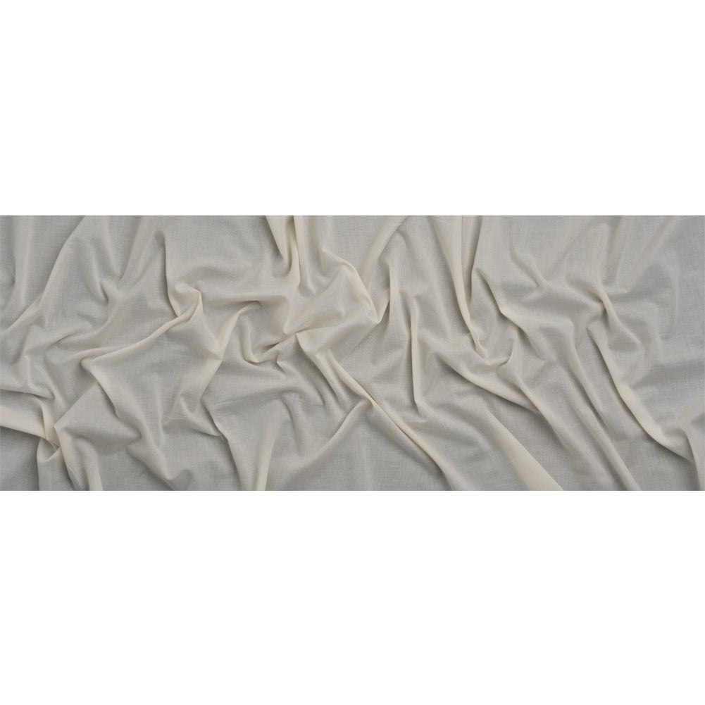 Famous Australian Designer Off White Cotton Voile Full