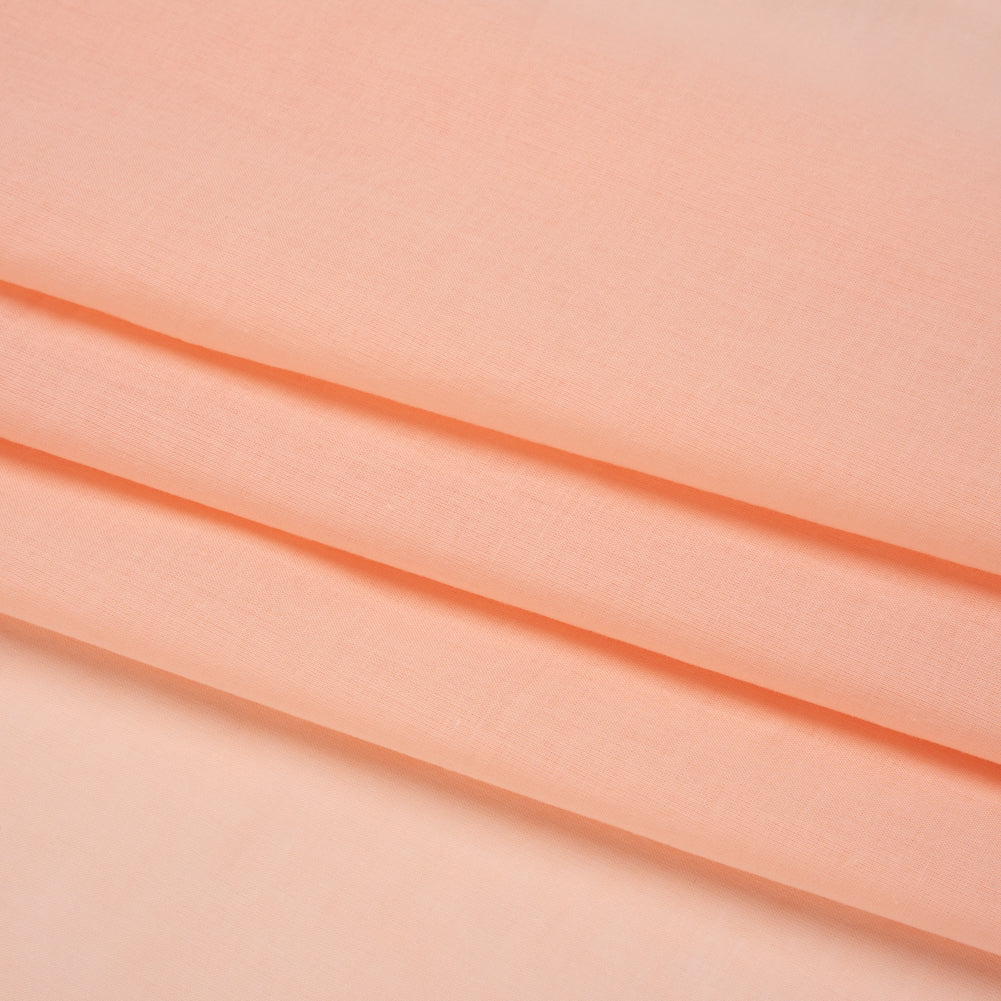 Famous Australian Designer Shell Pink Cotton Voile Folded