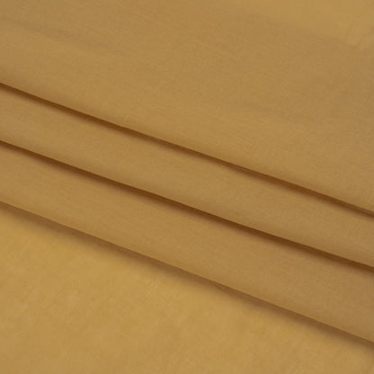 Famous Australian Designer Gold Cotton Voile Folded