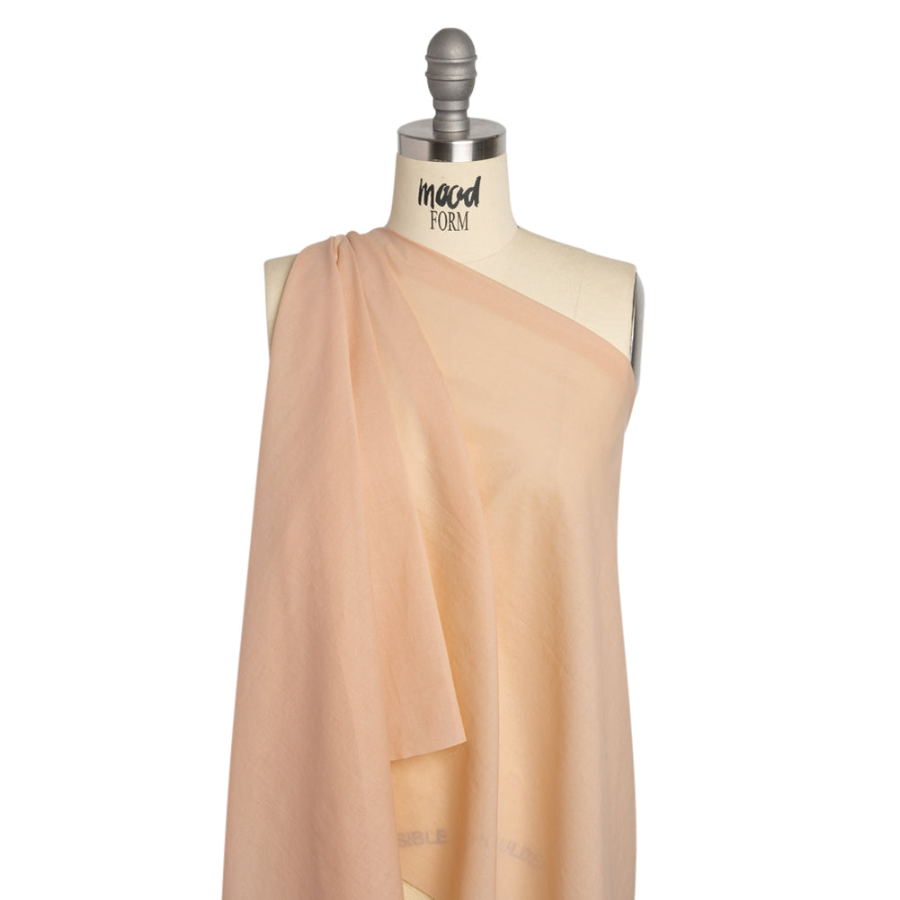 Famous Australian Designer Dusty Rose Cotton Voile Drape