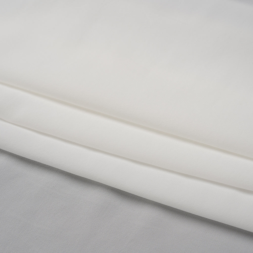 Famous Australian Designer Natural Viscose Crepe de Chine Folded