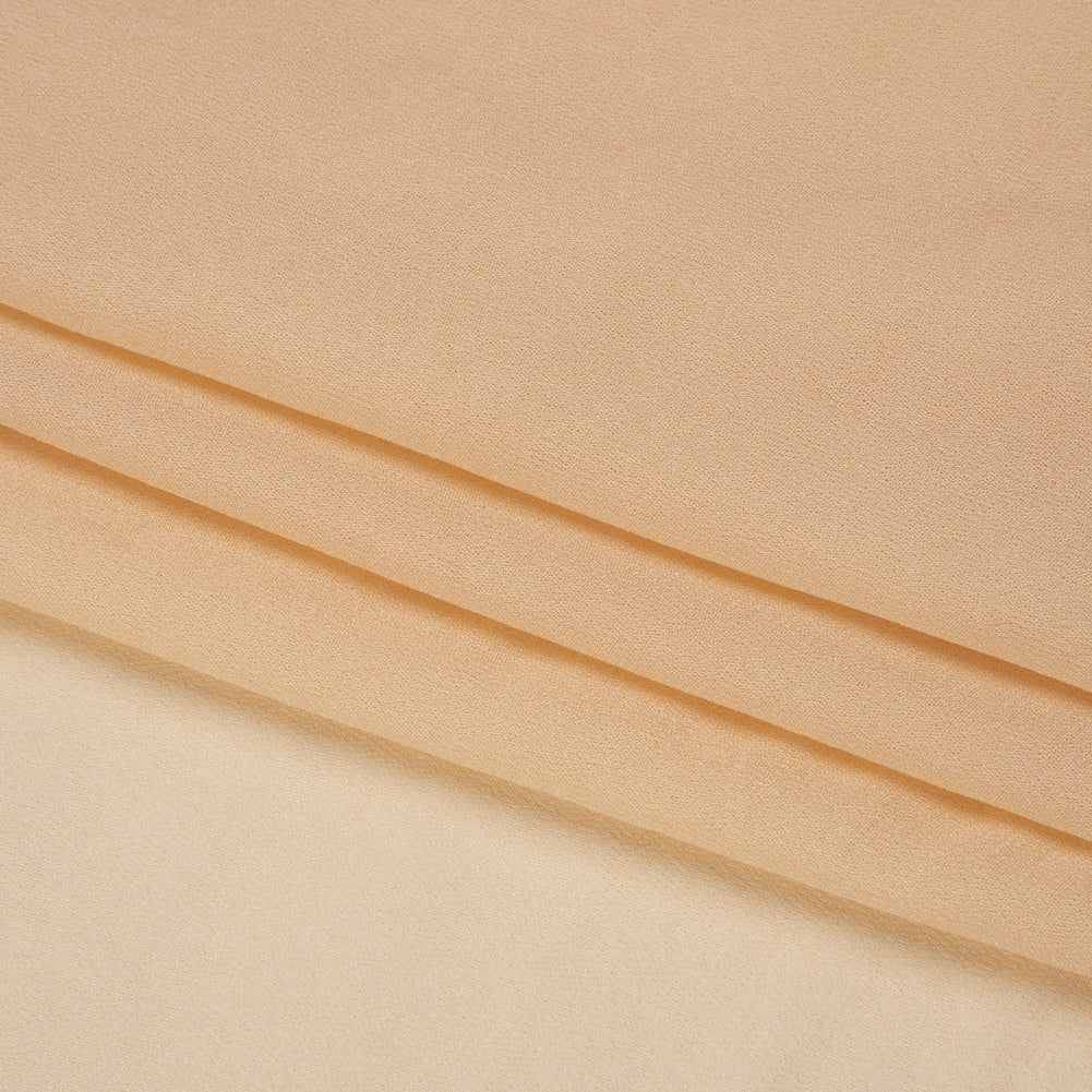 Famous Australian Designer Nude Viscose Georgette Folded