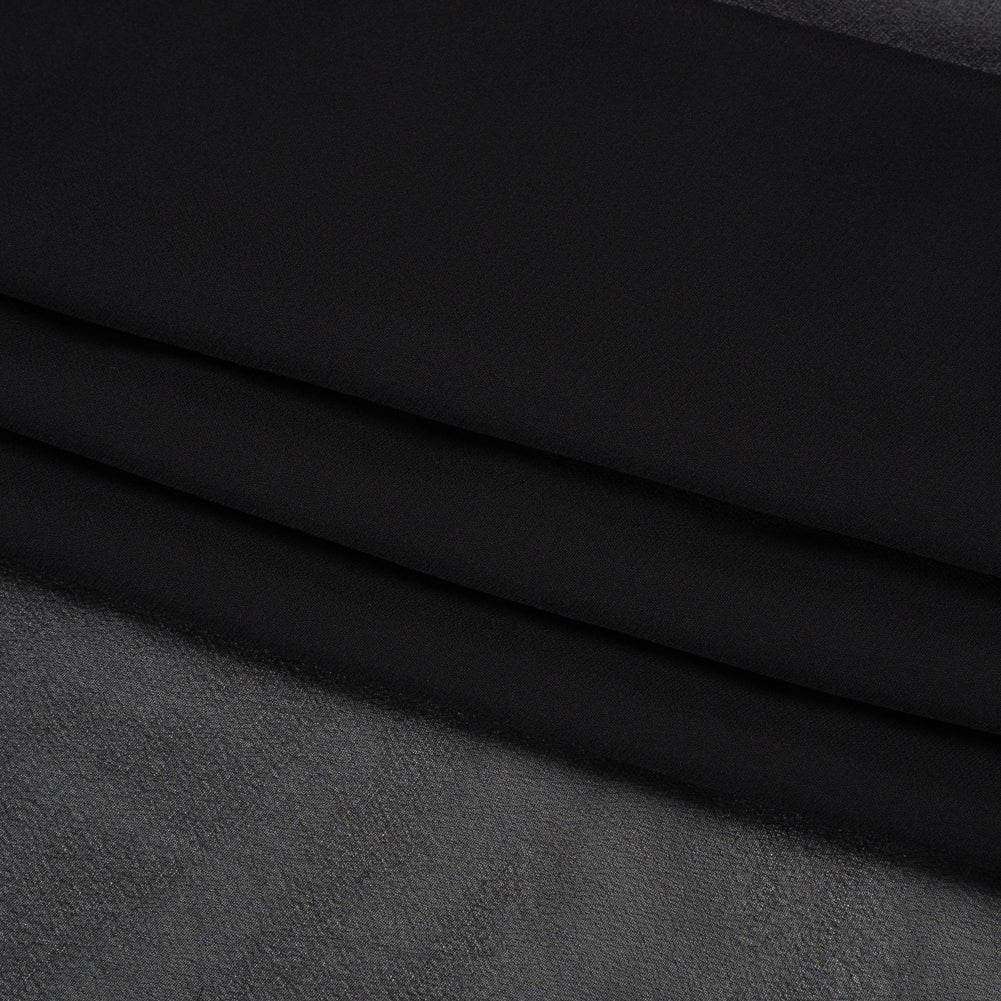 Famous Australian Designer Ink Viscose Georgette Folded