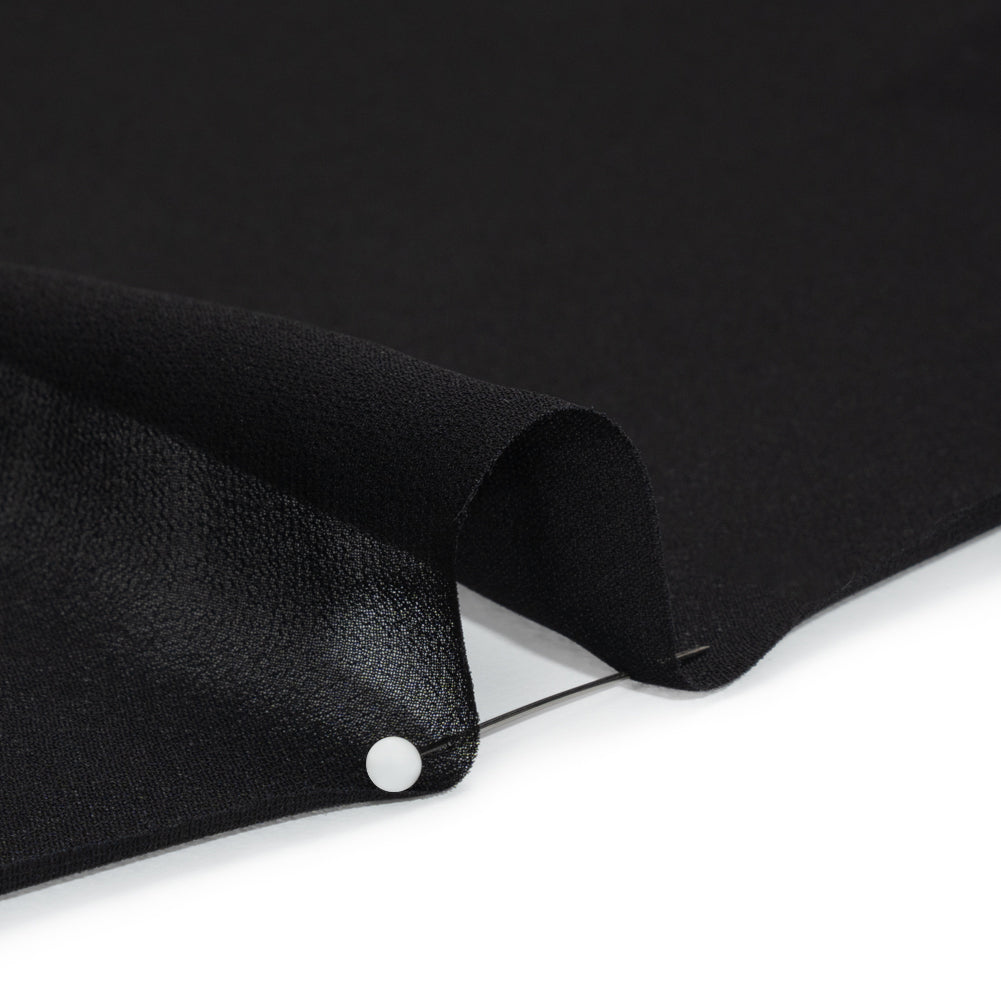 Famous Australian Designer Ink Viscose Georgette Detail