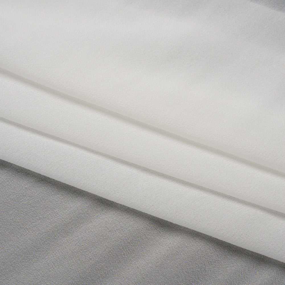 Famous Australian Designer White Viscose Georgette Folded