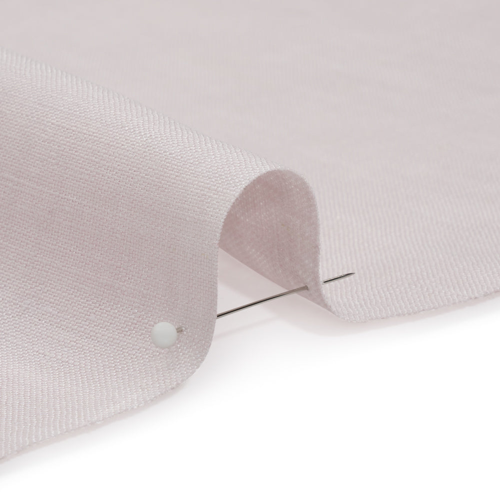Famous Australian Designer Dove Medium Weight Linen Woven Detail