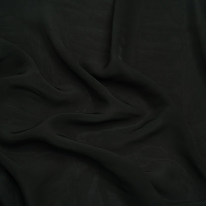 Famous Australian Designer Dark Green Viscose Woven