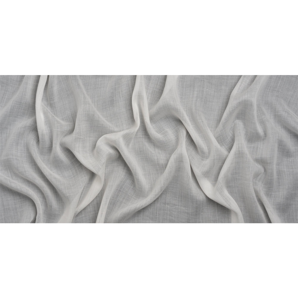 Famous Australian Designer Ivory Lightweight Ramie Woven Full