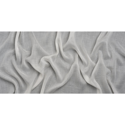 Famous Australian Designer Ivory Lightweight Ramie Woven Full