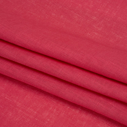 Famous Australian Designer Magenta Lightweight Linen Woven Folded