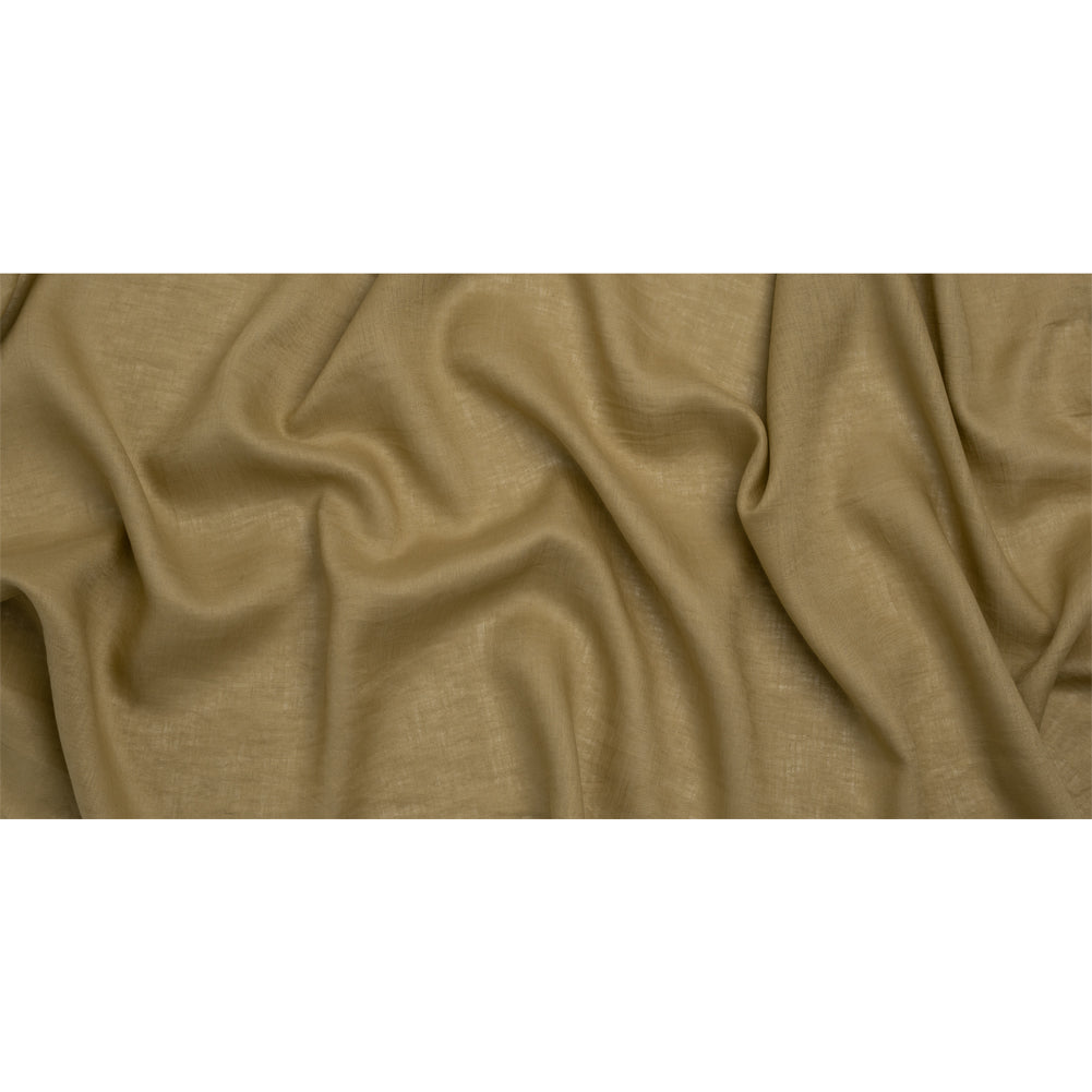 Famous Australian Designer Light Olive Lightweight Linen Woven Full