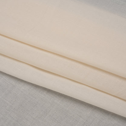 Famous Australian Designer Buff Cotton Voile Folded