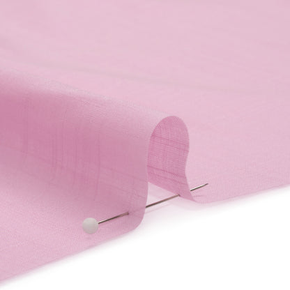 Famous Australian Designer Orchid Slubbed Cotton Voile Detail