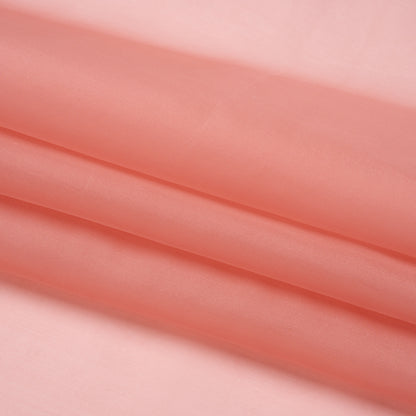 Famous Australian Designer Pink Silk Organza Folded