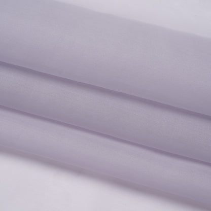 Famous Australian Designer Lilac Silk Organza Folded