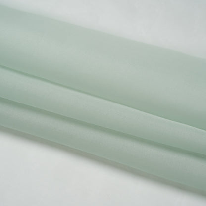 Famous Australian Designer Seafoam Silk Organza Folded