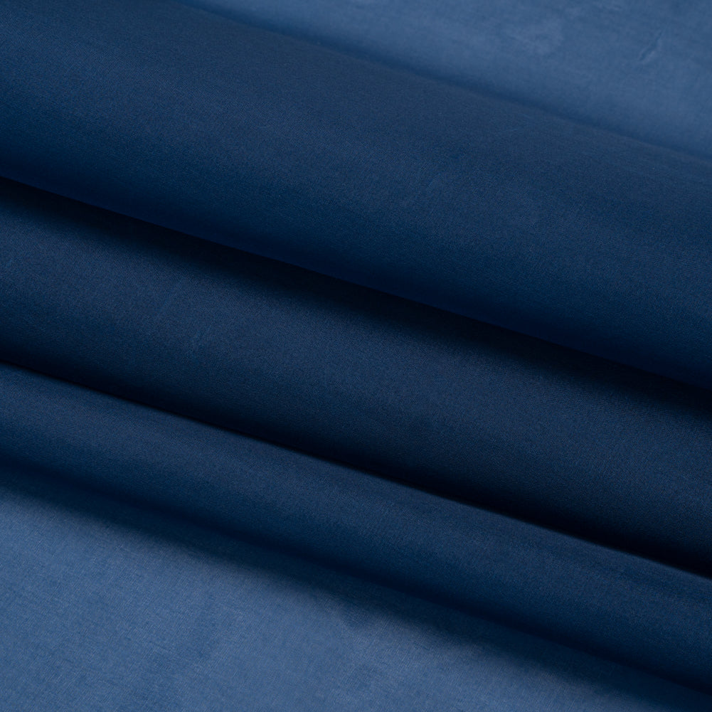 Famous Australian Designer Navy Silk Organza Folded