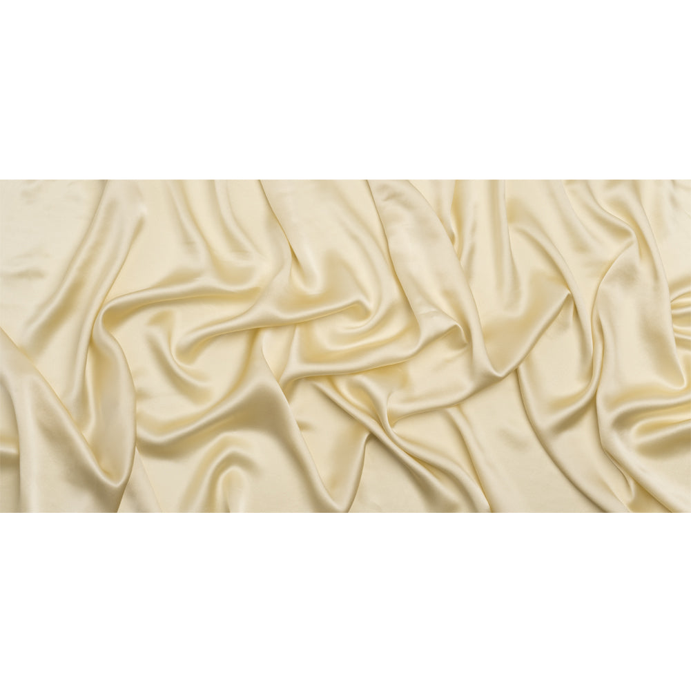 Famous Australian Designer Champagne Lightweight Silk Satin Full