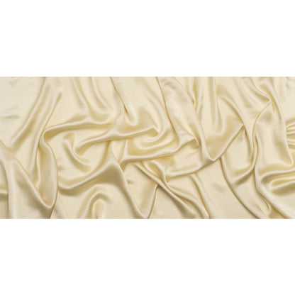 Famous Australian Designer Champagne Lightweight Silk Satin Full