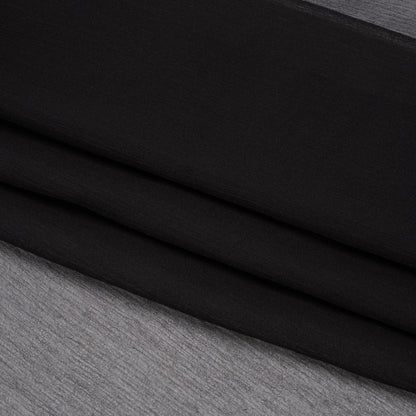 Famous Australian Designer Soil Crinkled Silk Chiffon Folded