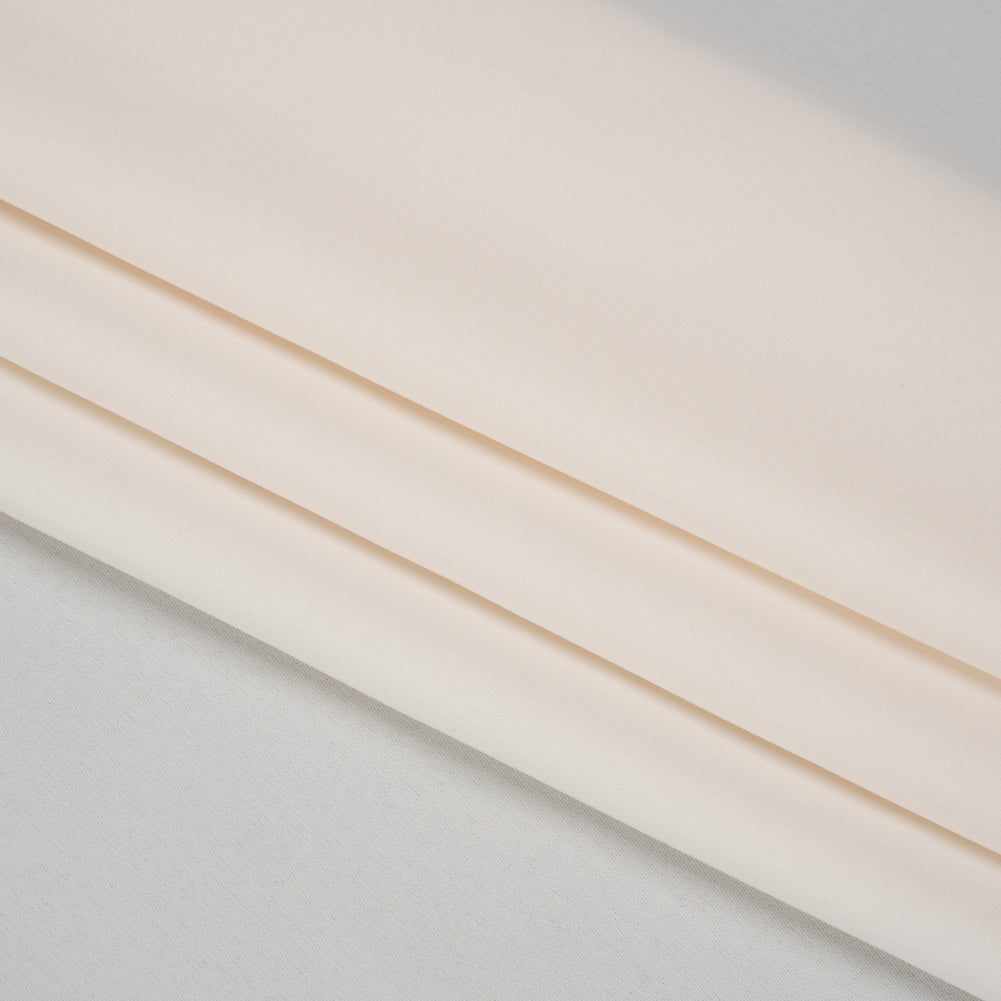 Famous Australian Designer Ivory Drapey Polyester Woven Folded