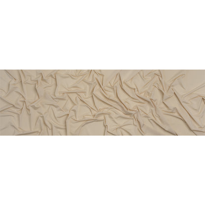 Famous Australian Designer Light Beige Stretch Polyester Jersey Full