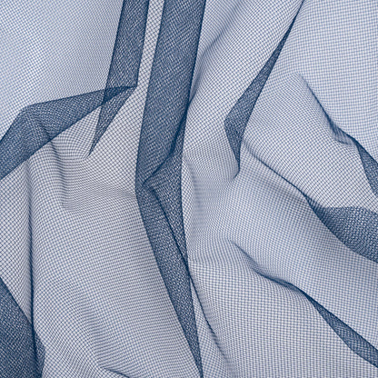 Famous Australian Designer Navy Polyester Tulle
