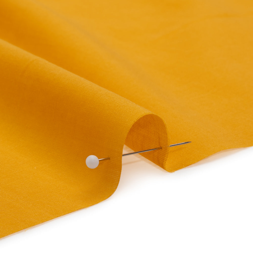 Famous Australian Designer Goldenrod Cotton Voile Lining Detail