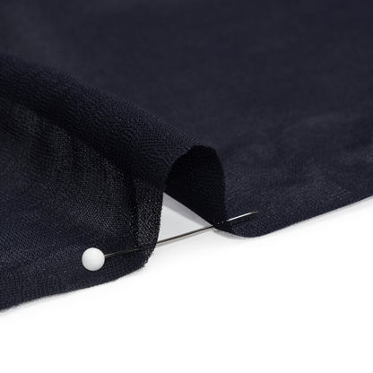 Famous Australian Designer Midnight Viscose Georgette Detail