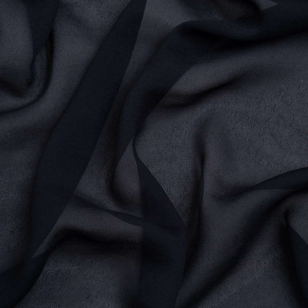 Famous Australian Designer Midnight Viscose Georgette